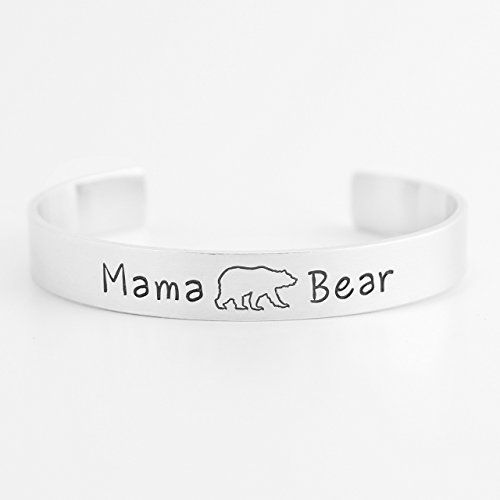 Mama Bear Cuff Bracelet